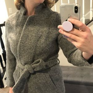 H&M Fuzzy Sweater Coat
